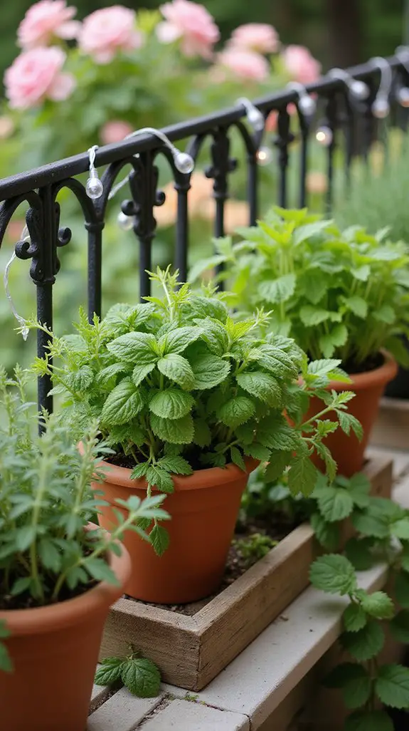 urban balcony herb oasis
