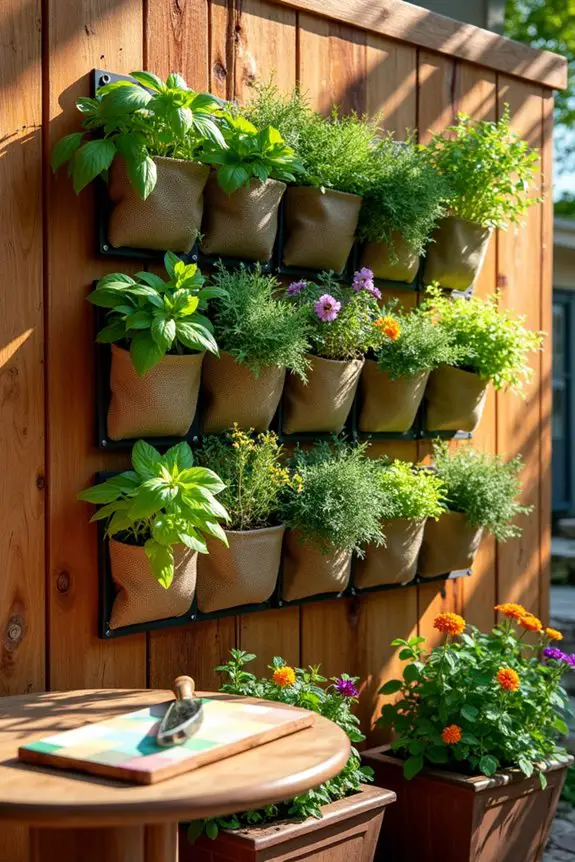 vertical garden outdoor oasis