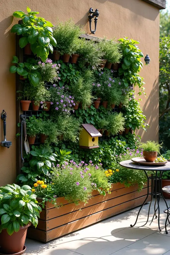 vertical garden wall creativity