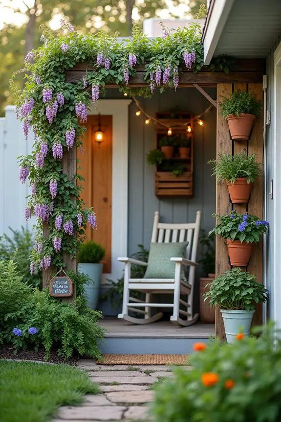 vertical gardening enhances space