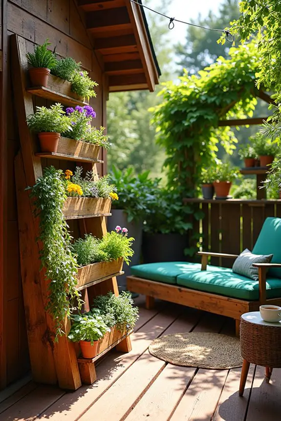 vertical gardening space saver