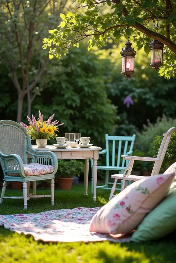 vintage charm garden furniture