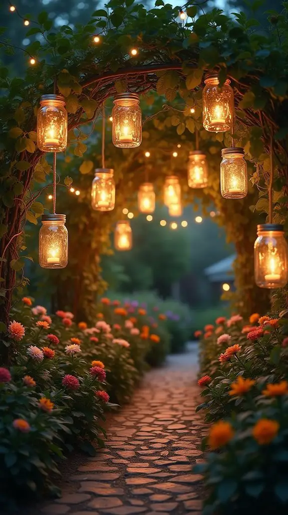 whimsical mason jar lights