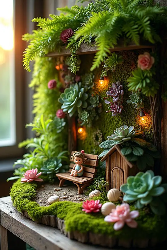whimsical miniature landscape gardens
