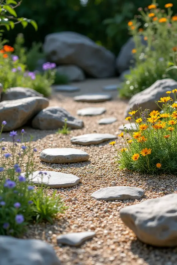 wildlife friendly gravel garden design