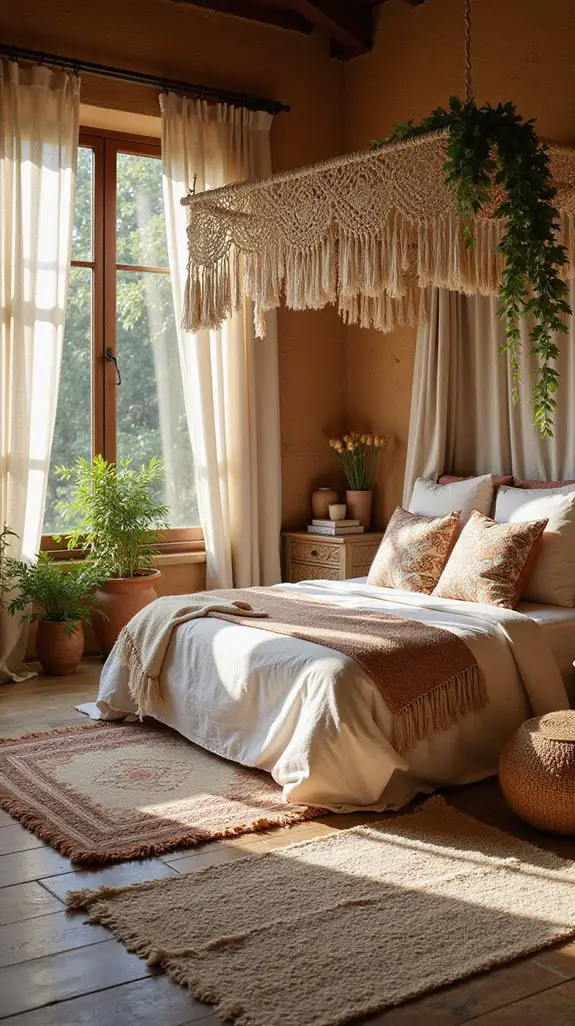 boho chic bedroom transformation
