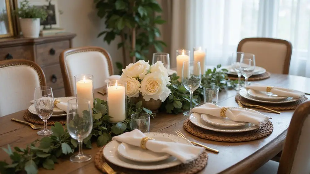 cozy dining table inspirations