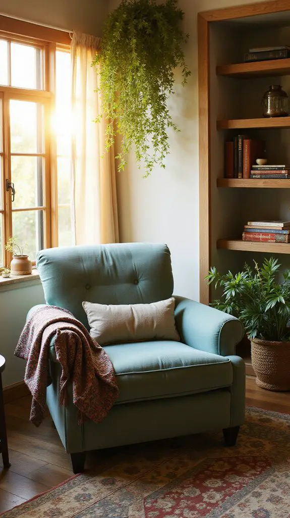 cozy reading corner bliss
