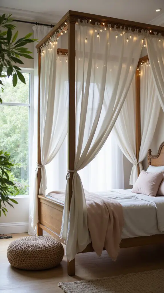 elegant canopy bed designs