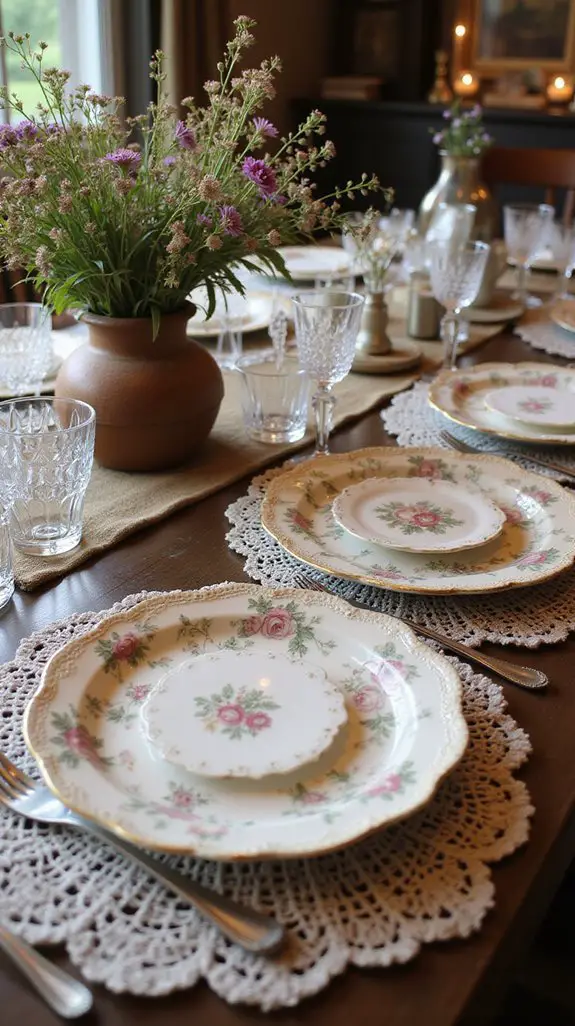 elevate dining with vintage