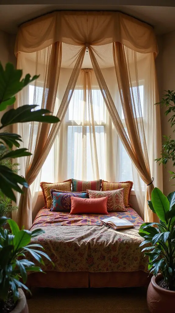 enchanting bohemian bed canopies