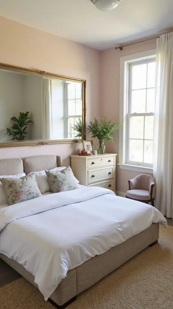 enhance space with mirrors