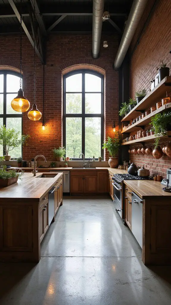industrial chic kitchen aesthetics