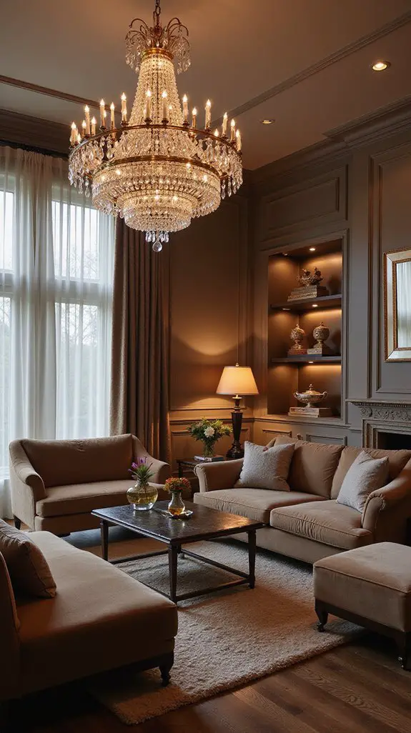 layered lighting enhances atmosphere