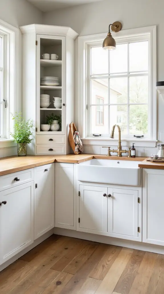 maximize corner cabinet storage