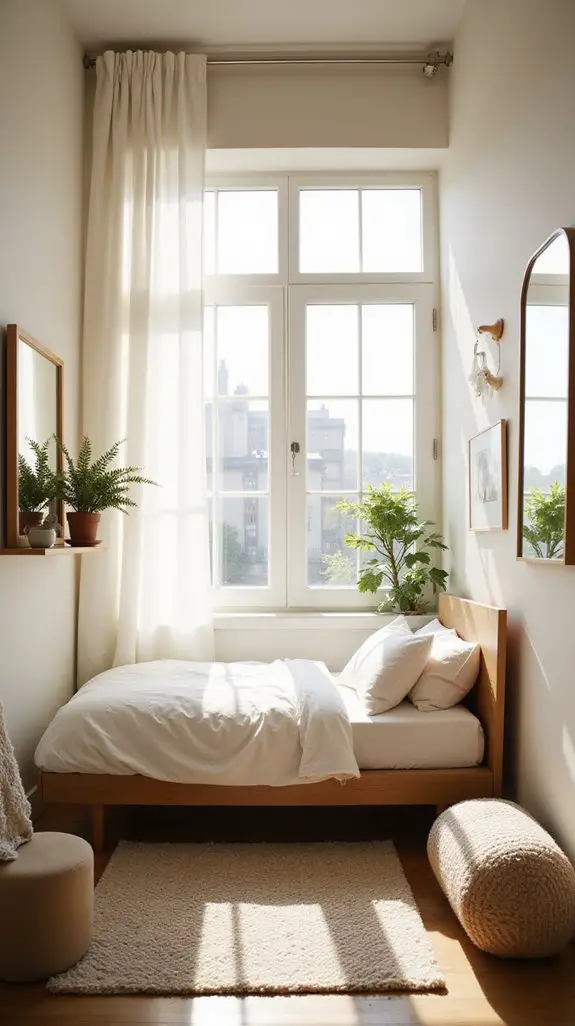 maximize light with decor