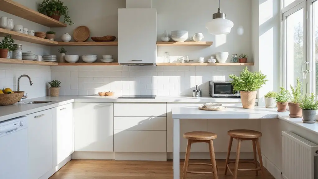 maximizing space in kitchens