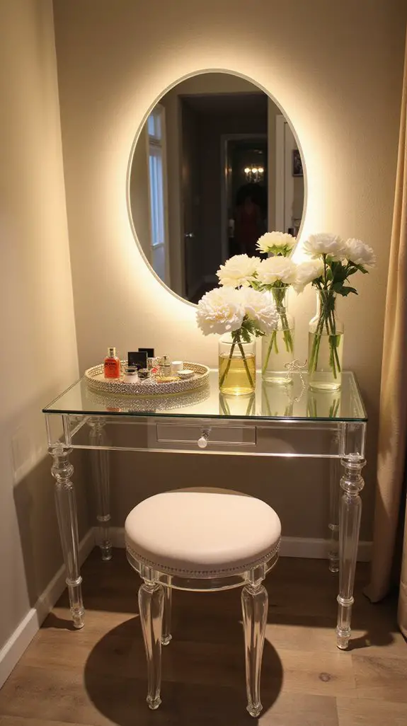 modern acrylic glass elegance