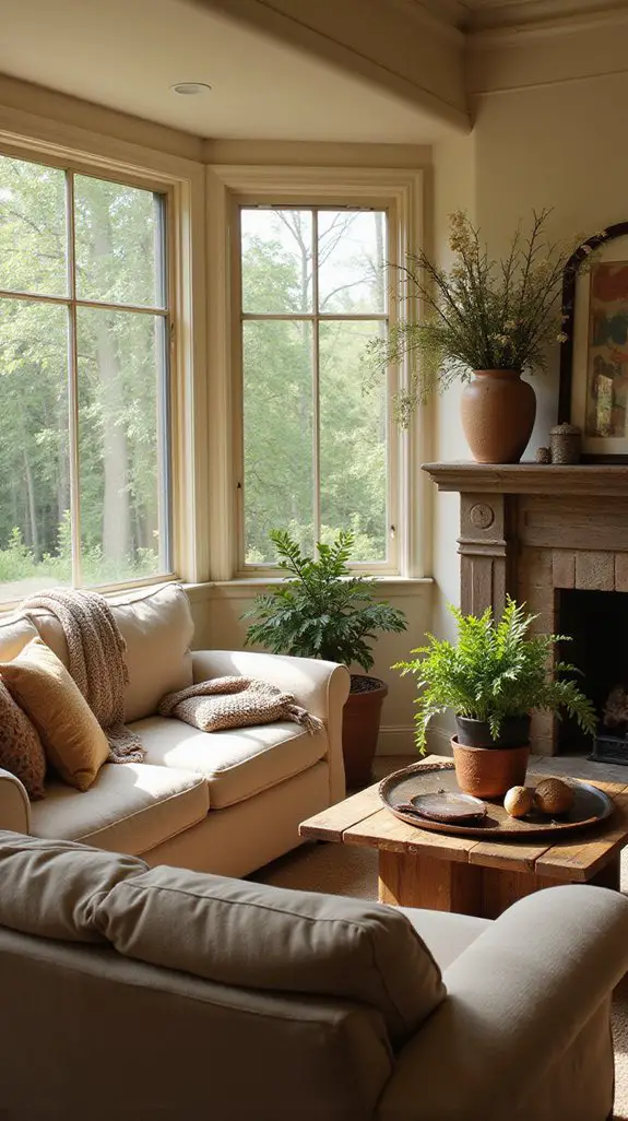 nature inspired serene atmosphere