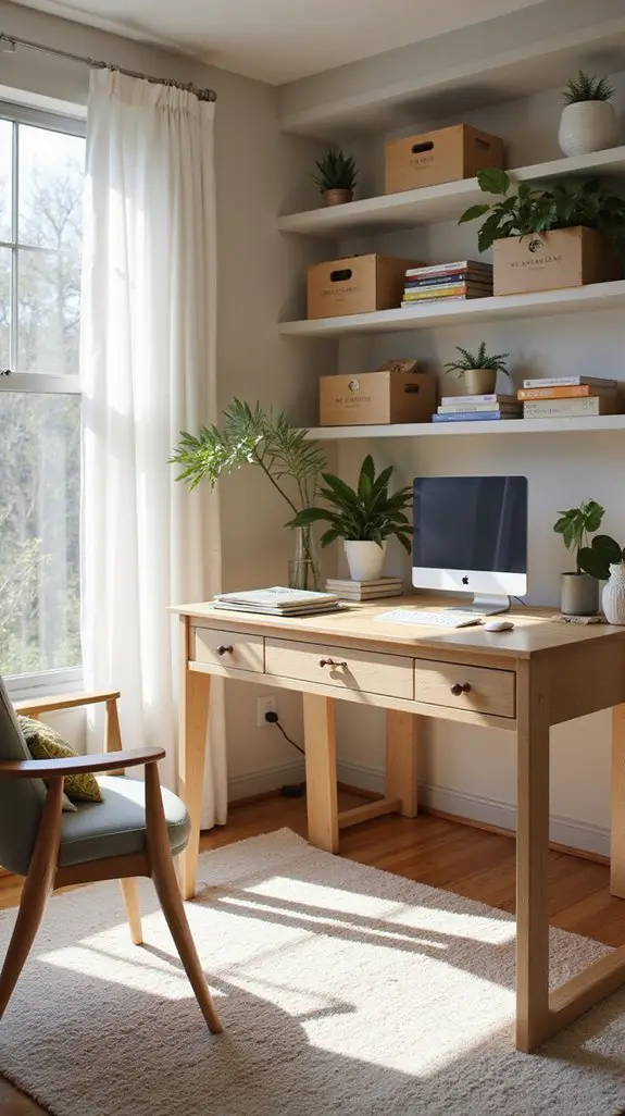 organized workspace enhances productivity