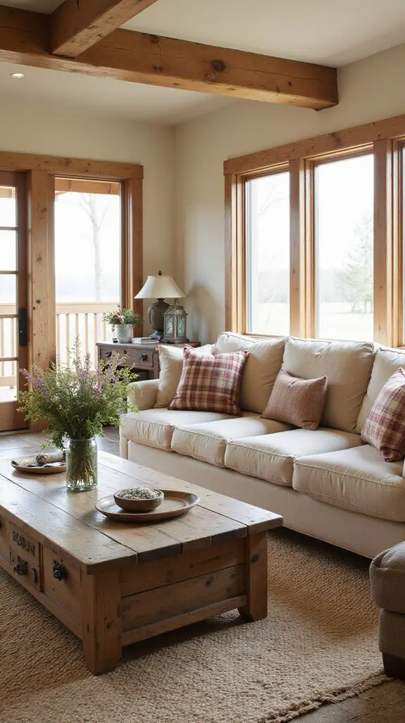 rustic wooden charm elements