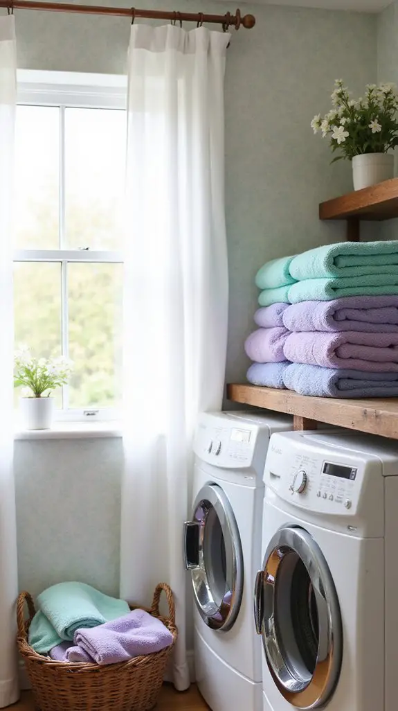 seasonal laundry room d cor