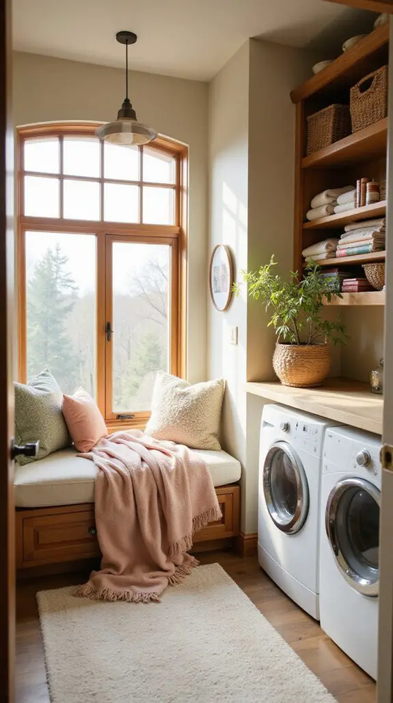 serene laundry room retreat