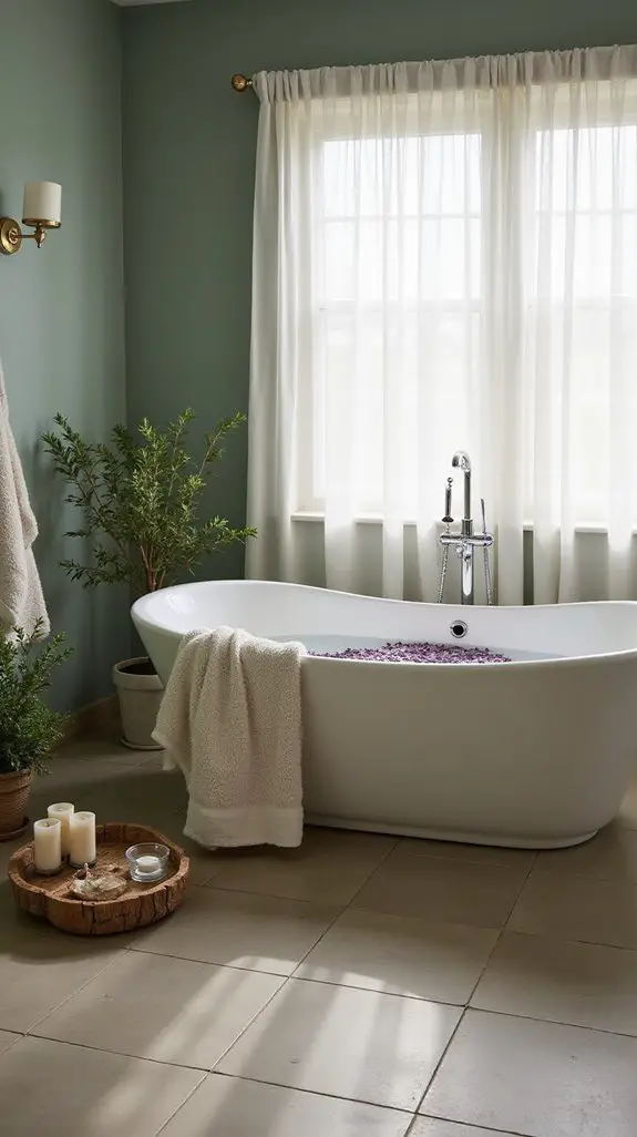 serene spa like bathroom retreat