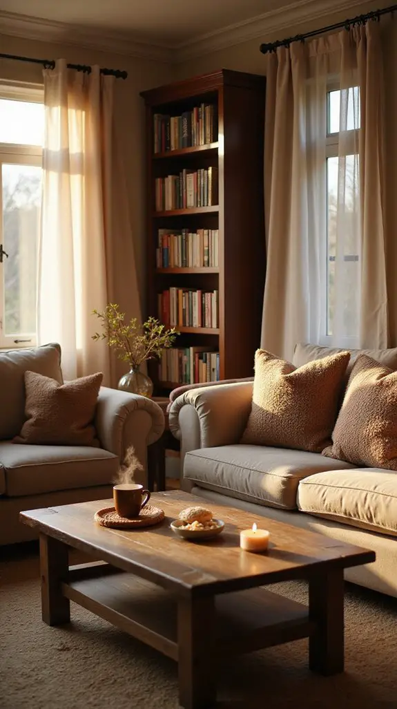 soft warm layered lighting