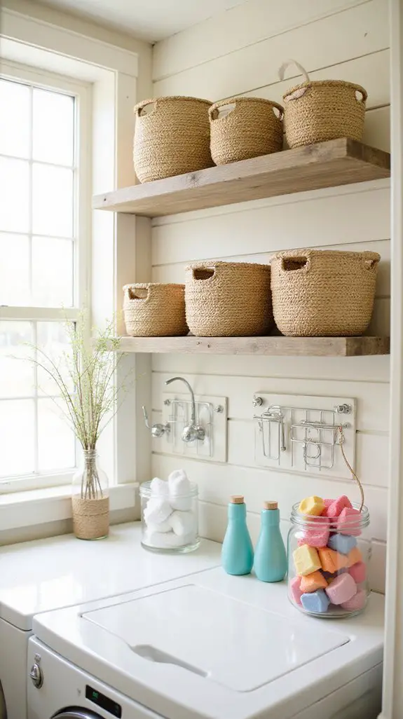 stylish laundry organization solutions