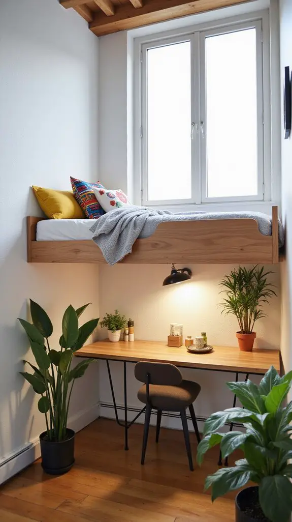 stylish space saving loft beds