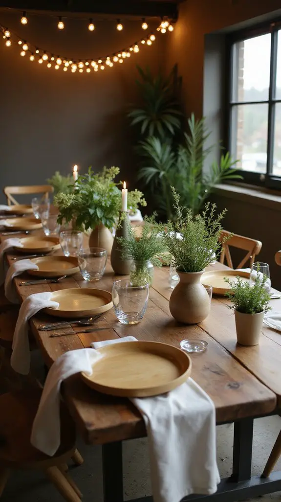 sustainable dining table ideas