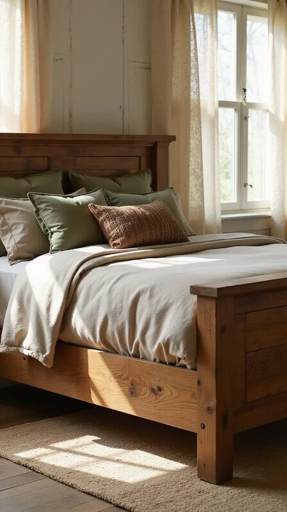 timeless rustic wood frames