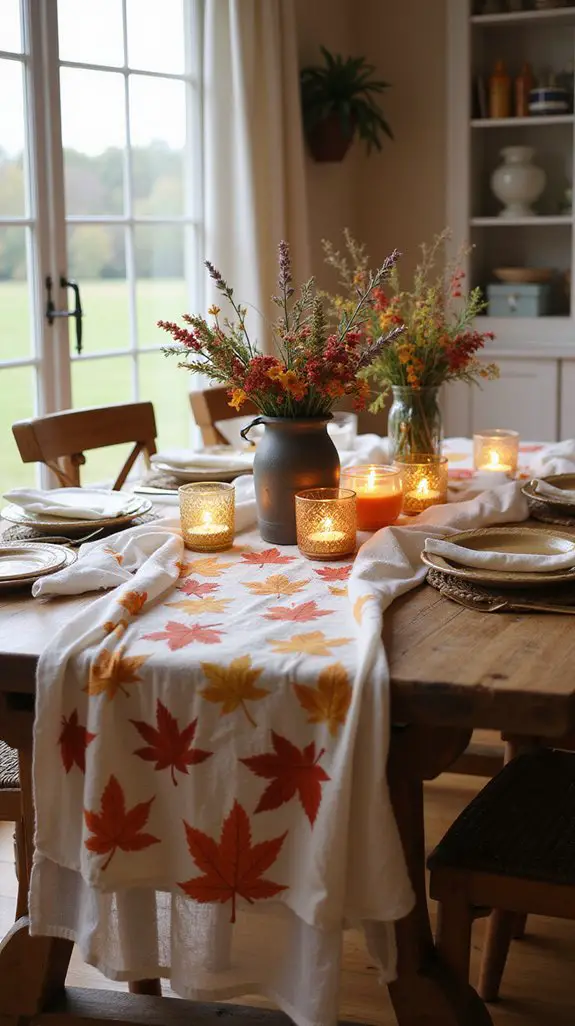 transform dining with table runners