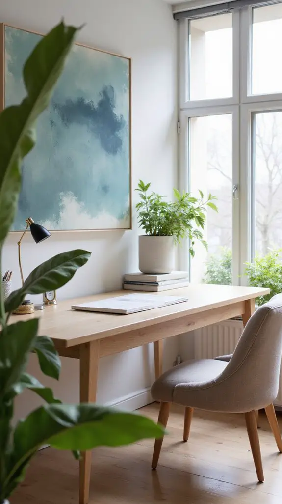 transform workspace with art