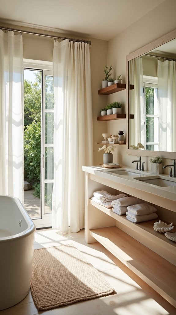 beach inspired bathroom decor