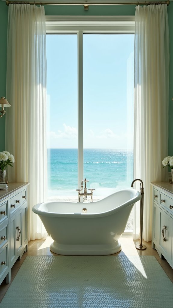 beachfront bathtubs with serenity