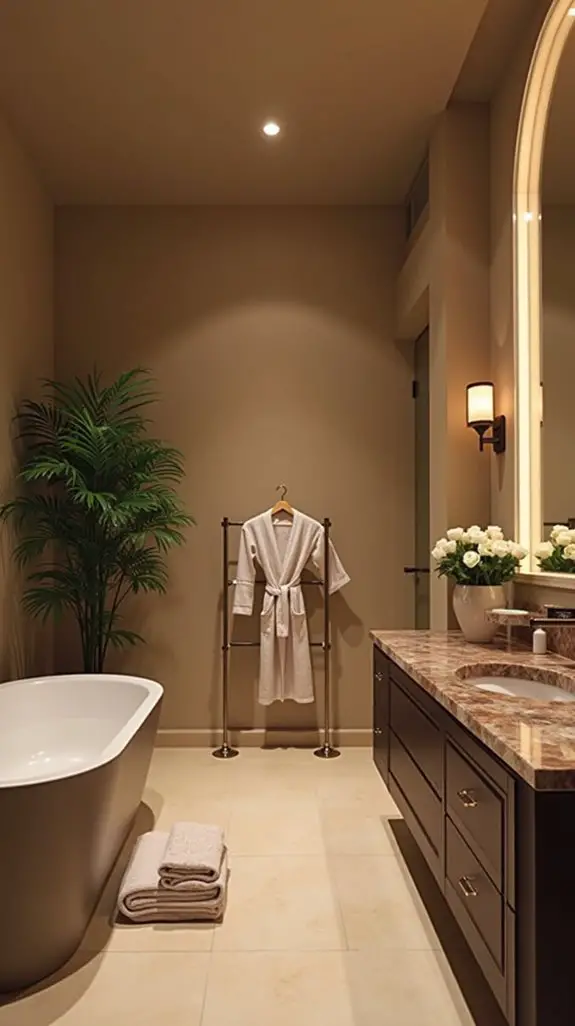 beige and brown accessories