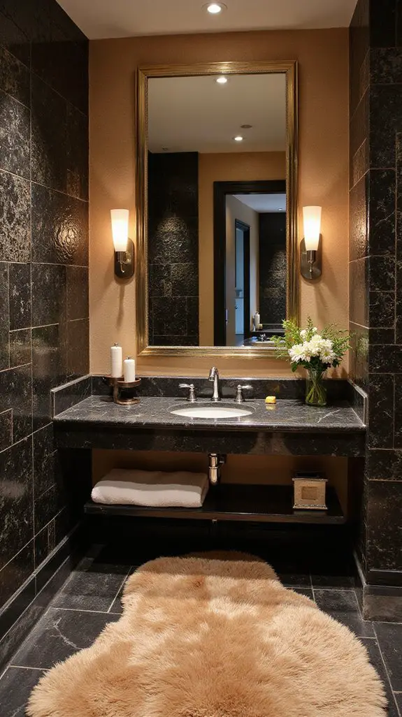 black and tan elegance