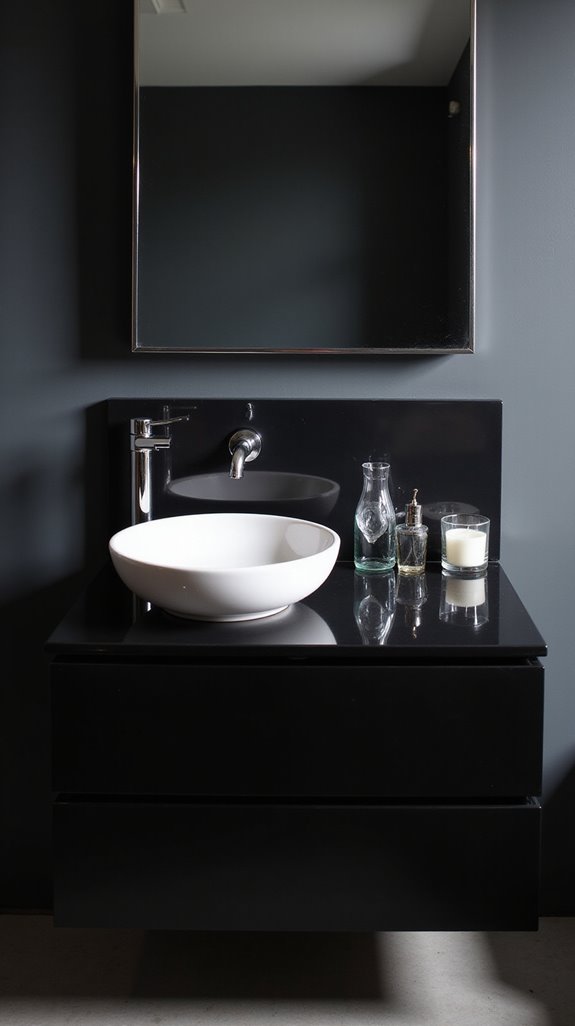 bold black and white