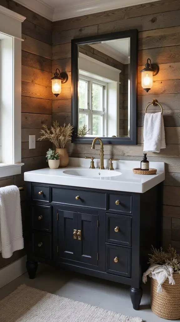 bold black vanity charm