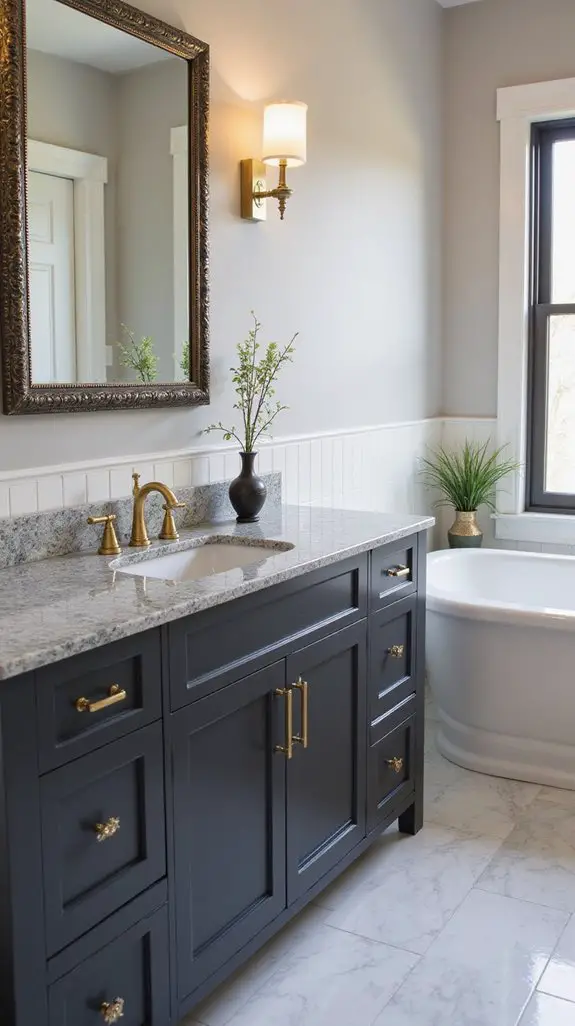 bold dark gray elegance