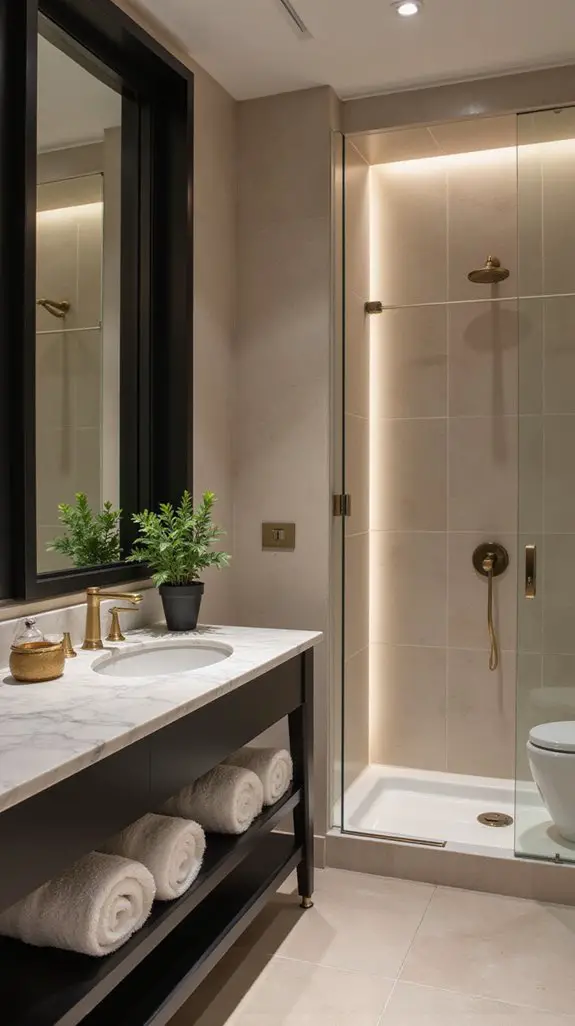 bold elegance with mirrors