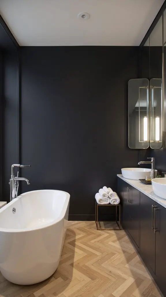 bold matte black elegance