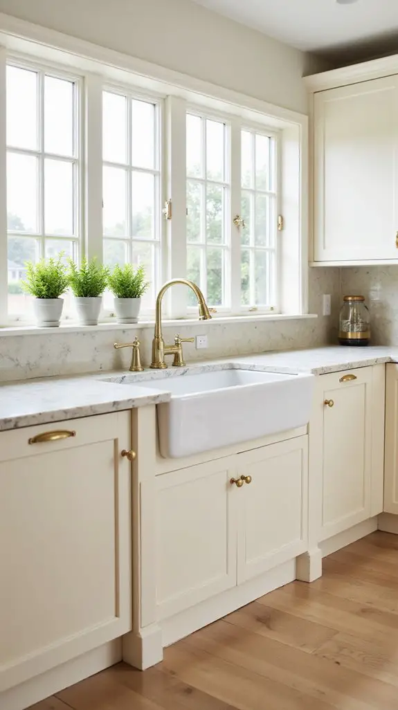 bright and airy kitchen