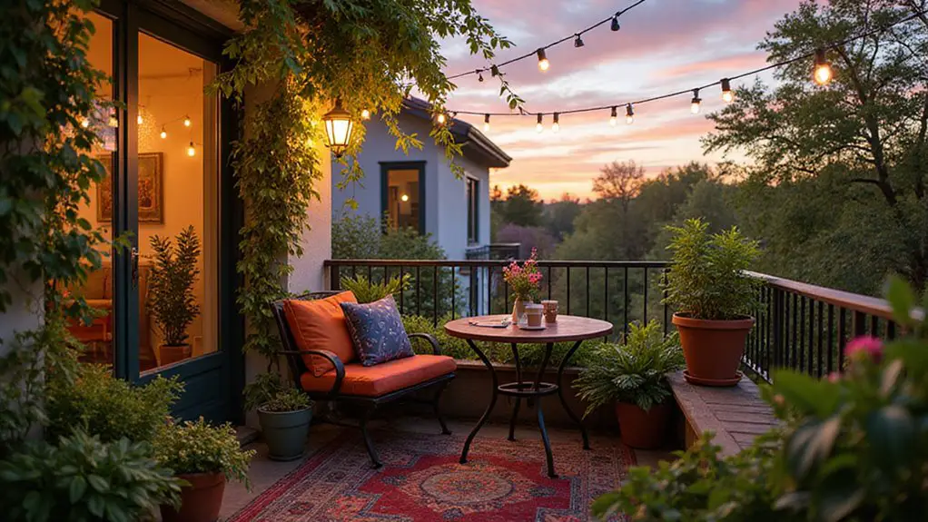 charming small balcony designs