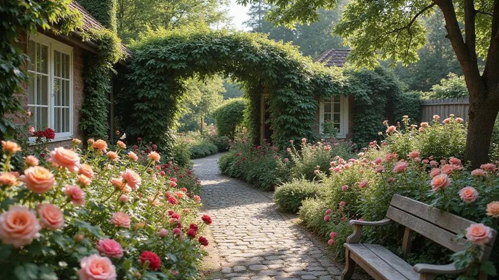 charming vibrant garden escape