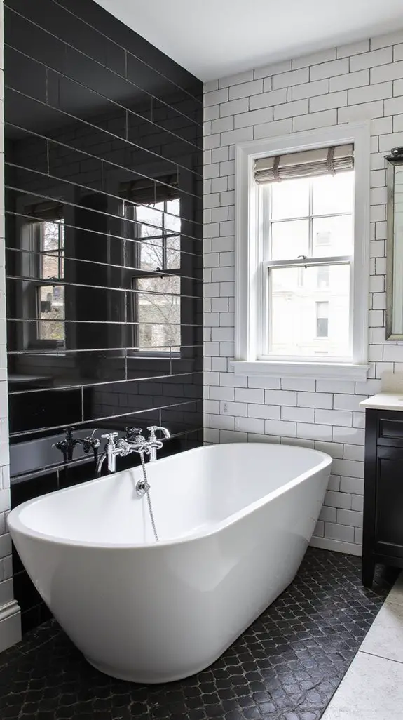 chic black and white design