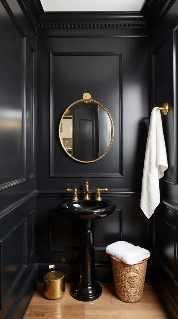 chic black wainscoting benefits