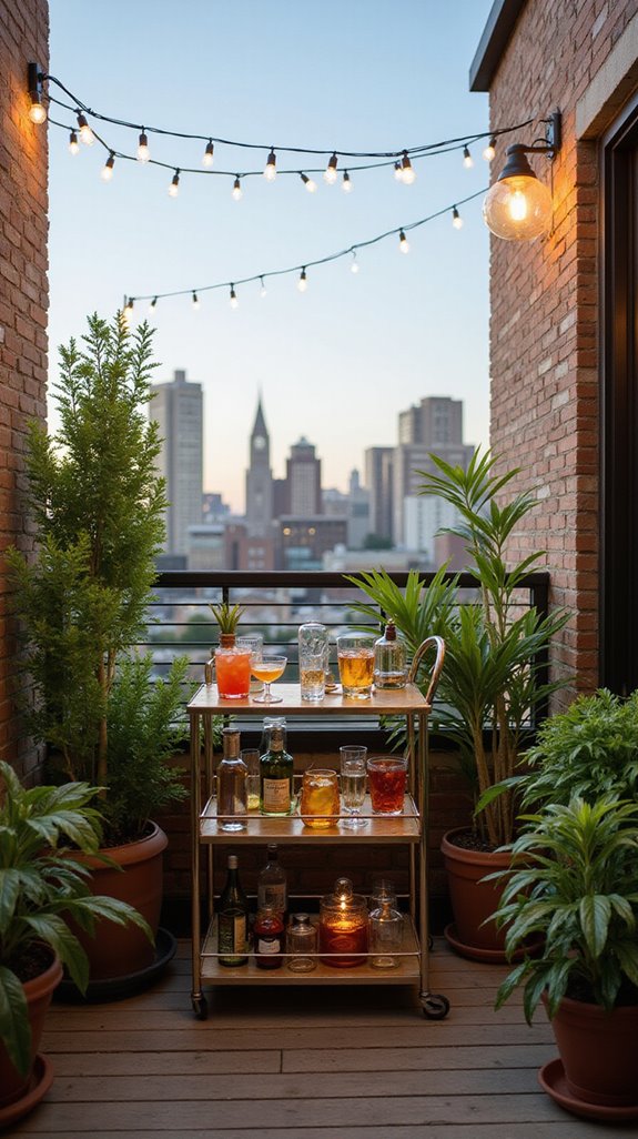 chic mobile mini bar